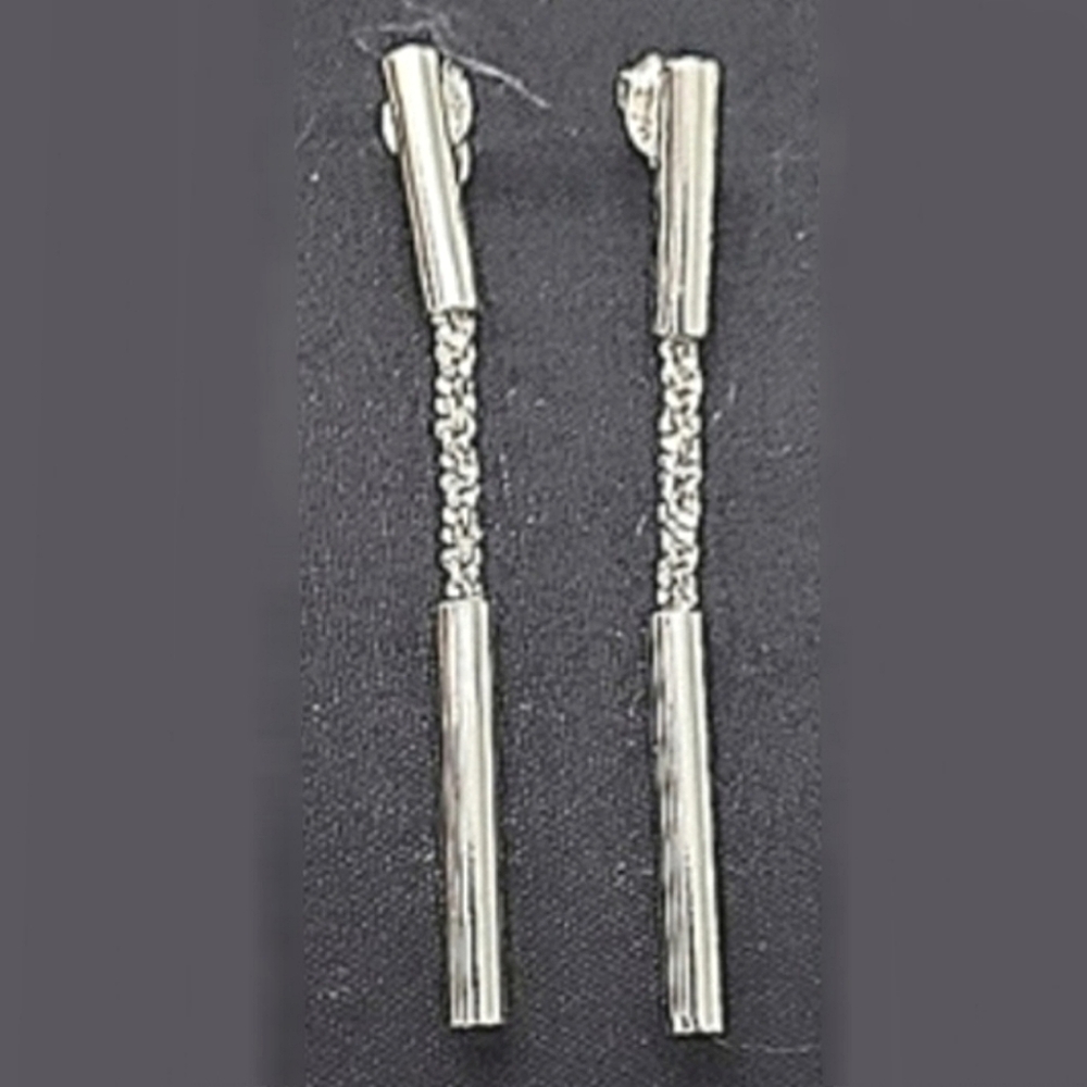 RARE Silpada 925 Sterling Silver Water's Edge Earrings